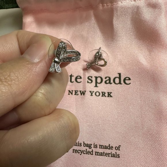 All Tied Up Pave Studs - Picture 4 of 8